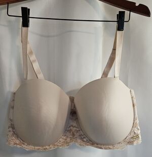 Adore Me Lace Trim Bra 46DD